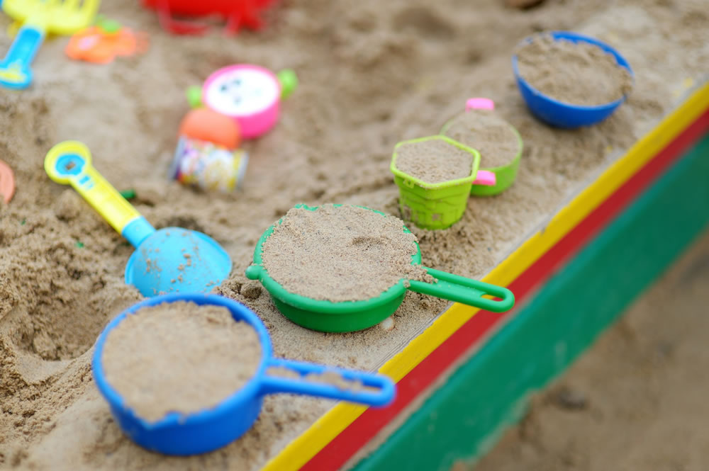 10 Easy Sand Play Ideas to try at home or daycare!