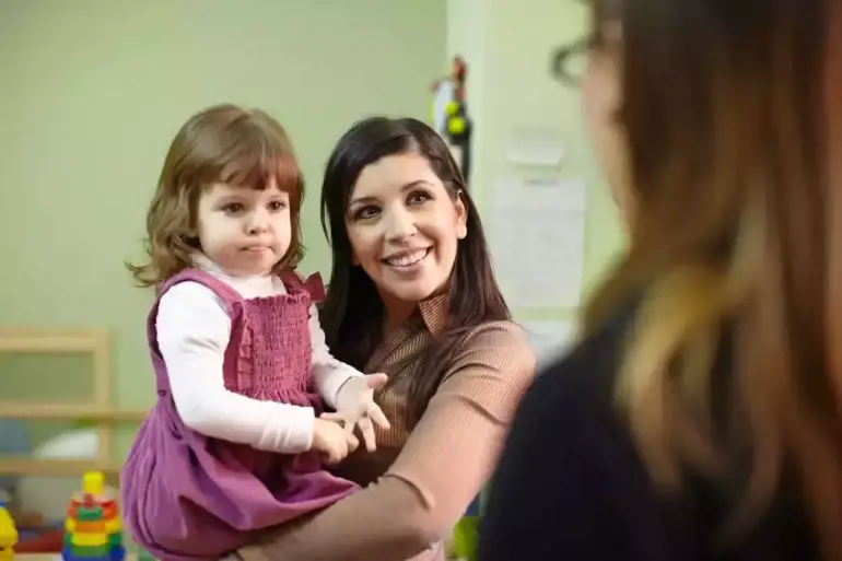 Why is it important to build a good relationship with your child's early childhood educator?