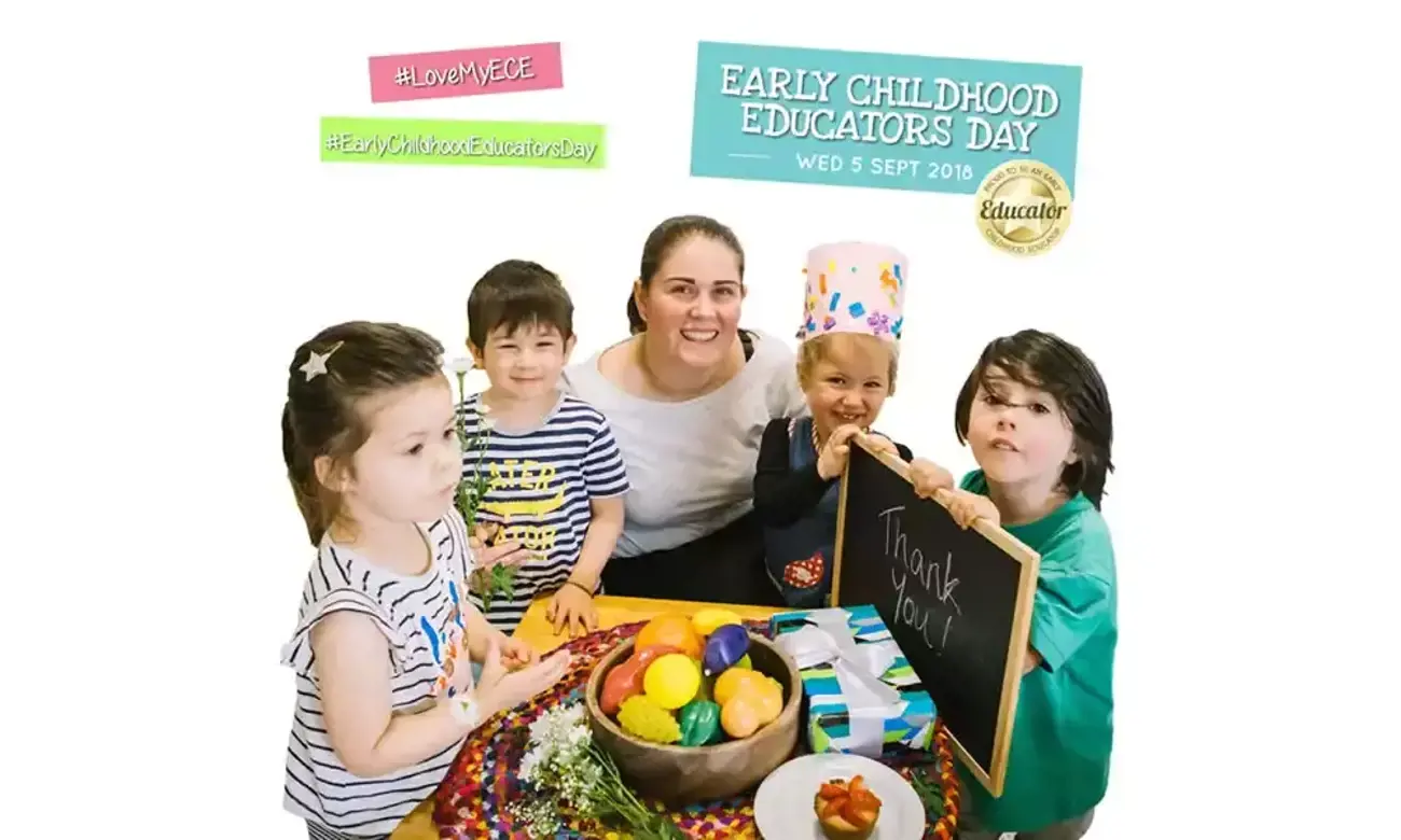Blog Image for article 8 ways to celebrate Early Childhood Educators Day