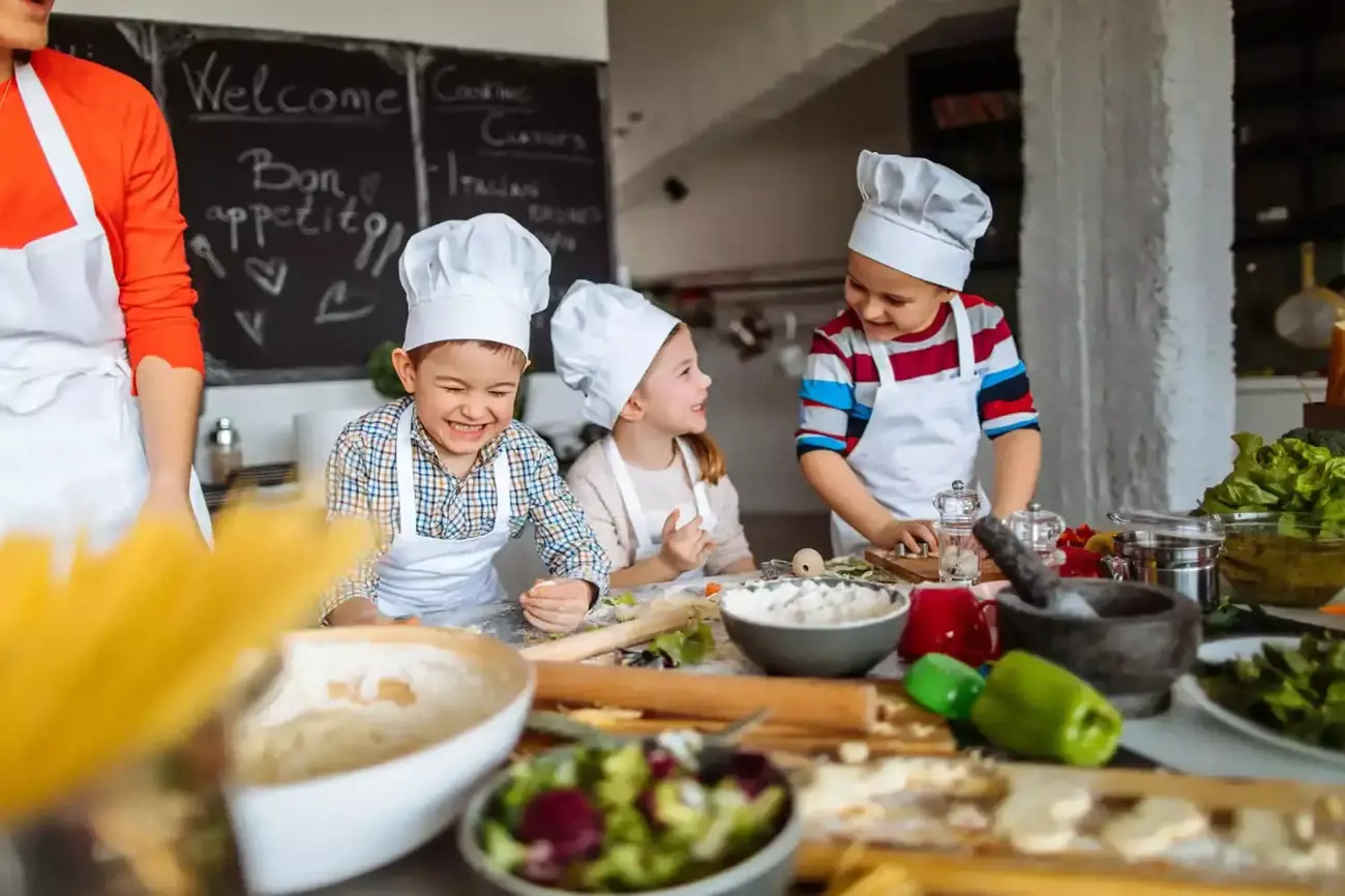 Blog Image for article Educational cooking experiences at childcare