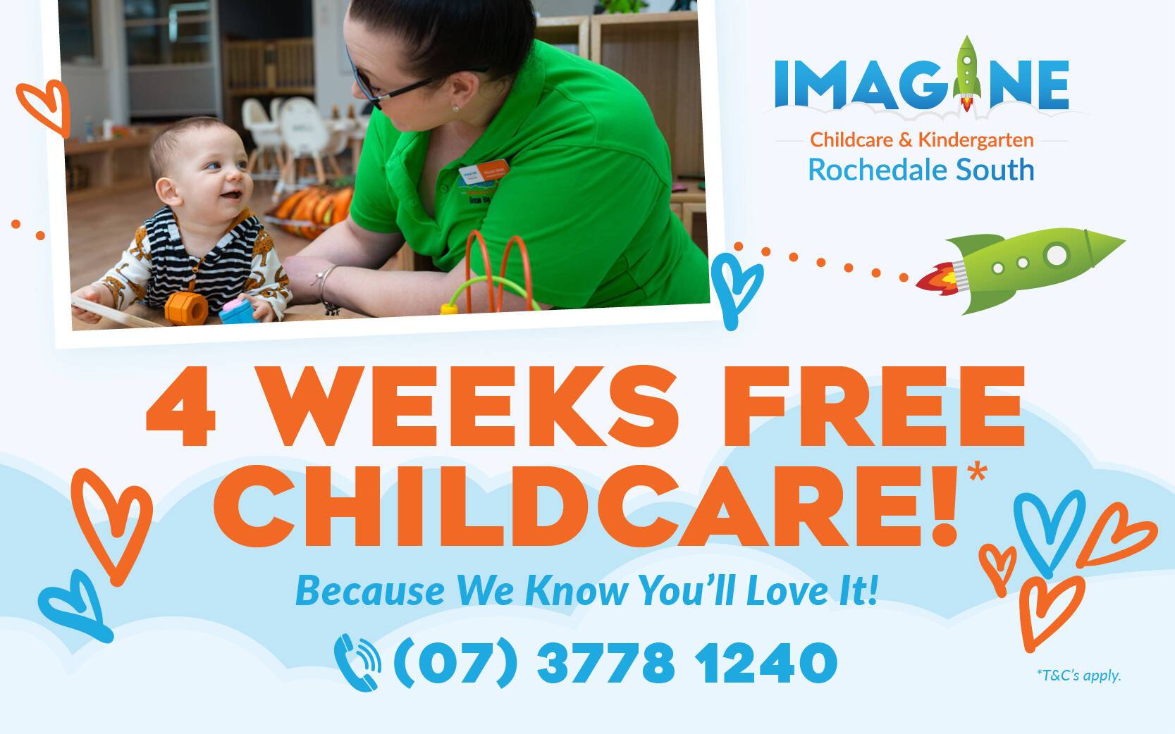 Imagine Childcare & Kindergarten Rochedale South - 4 Weeks Free*